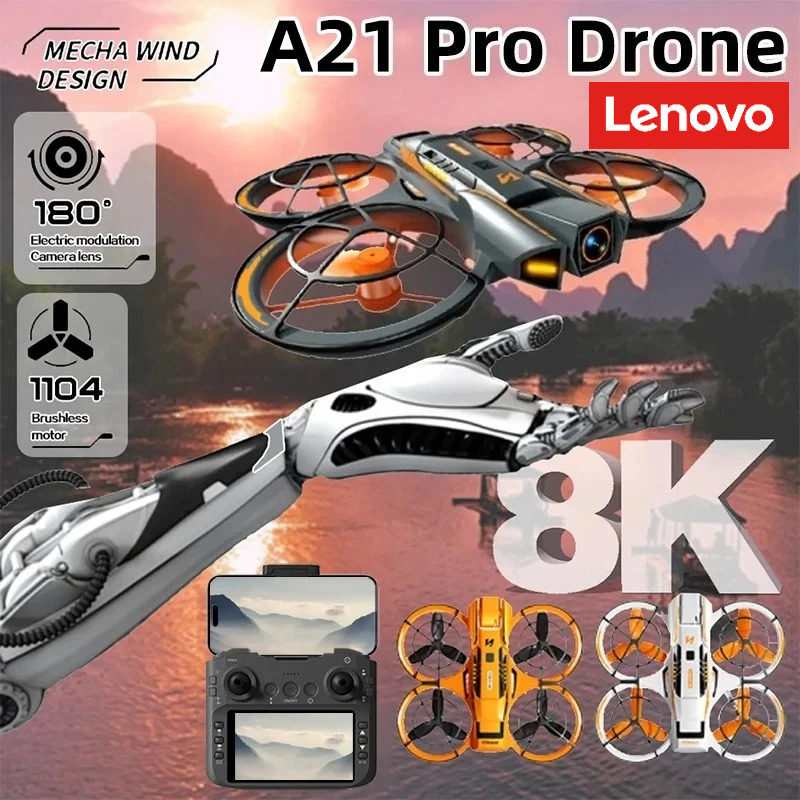 Drone Photogrammetry - Дрон Lenovo A21 Pro 4K профессиональный