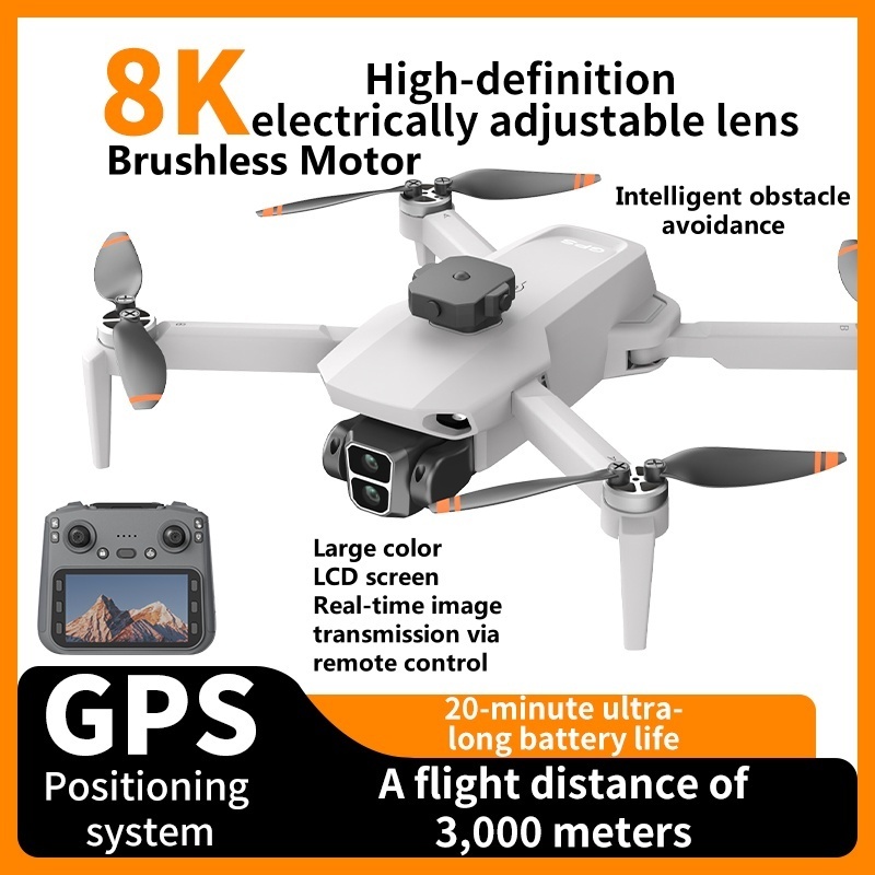 Drone Mapping - Квадрокоптер 8K с ESC-камерой, обходом препятствий,