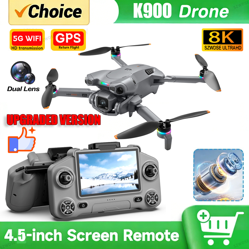 Drone Photogrammetry - Новый дрон K900 MAX с GPS,