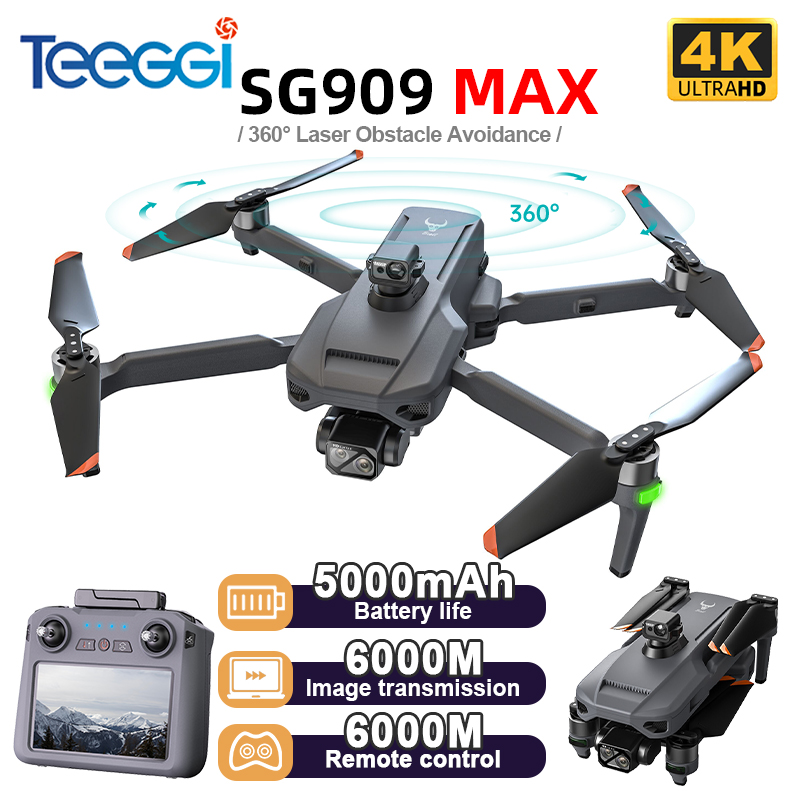 Drone Mapping - Teeggi SG909 MAX GPS Дрон с