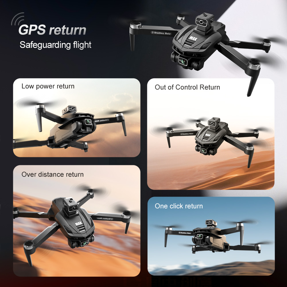 2025 V168 Pro MAX GPS Дрон 8K  – обзор и цена Drone Lidar