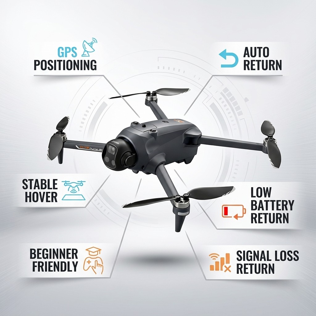 Дрон Potensic с GPS, автоматич – обзор и цена Drone Multispectral