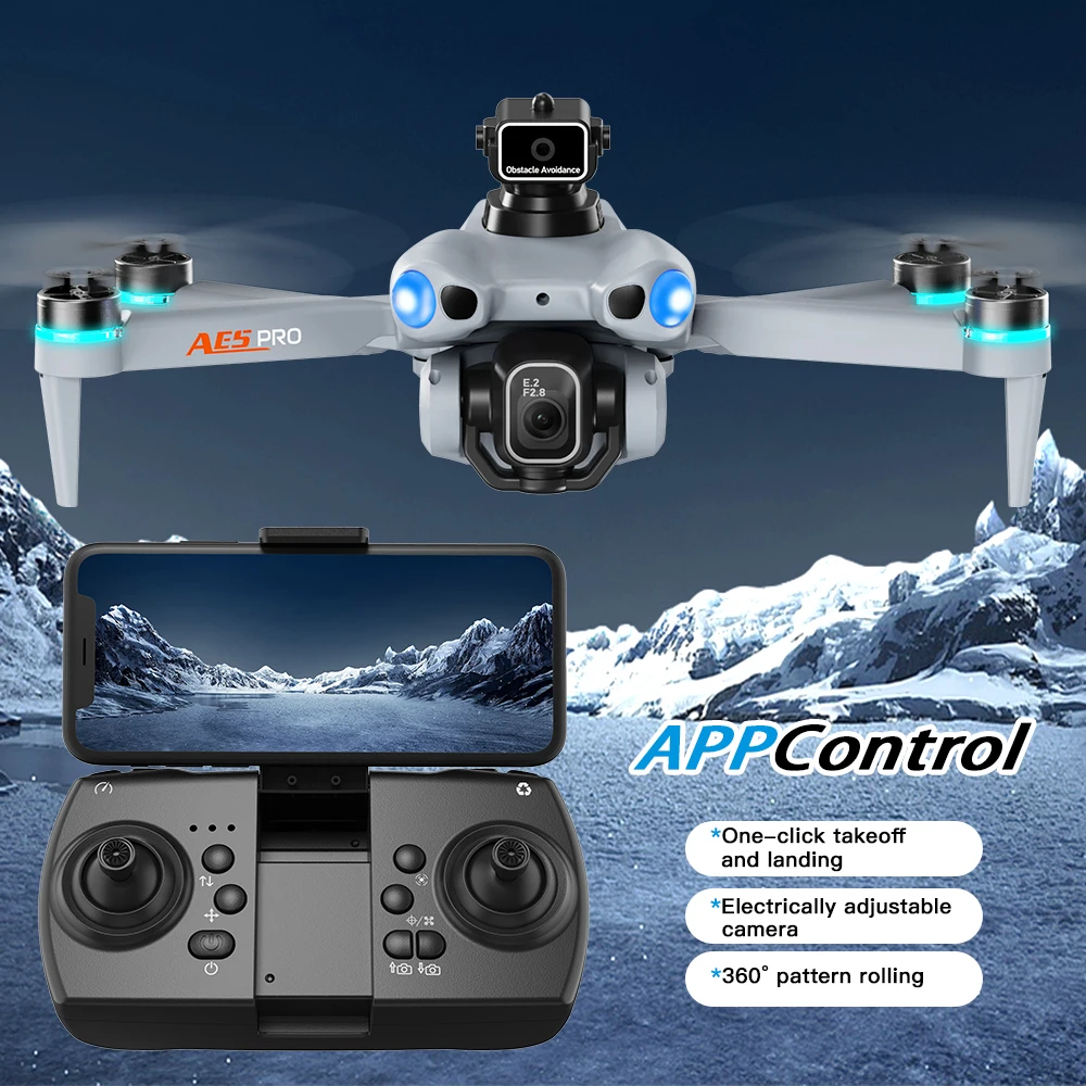 Дрон AE5 Pro 8K HD с экраном 4 – обзор и цена Drone Video Production