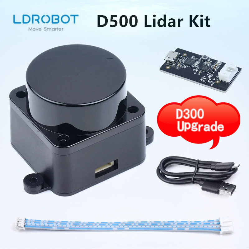 Комплект лидара LDROBOT D500:  – обзор и цена Drone Lidar