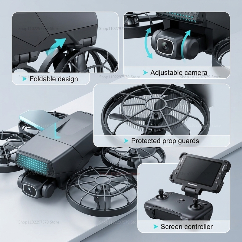 Новые дроны M8 GPS 8K Professi – обзор и цена Drone Multispectral