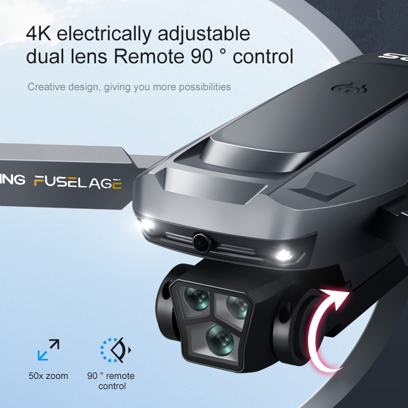 Дрон для квадрокоптера K811MAX – обзор и цена Drone Lidar