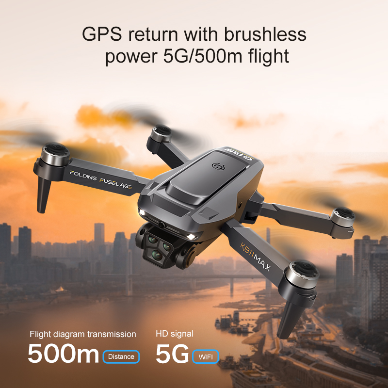 Дрон для квадрокоптера K811MAX – обзор и цена Drone Lidar