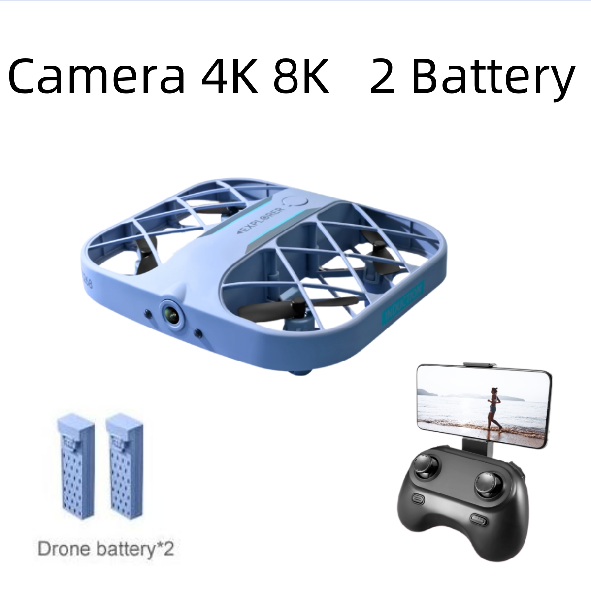 JJRC H107 FPV RC Дрон с 2 бата – обзор и цена Drone Lidar