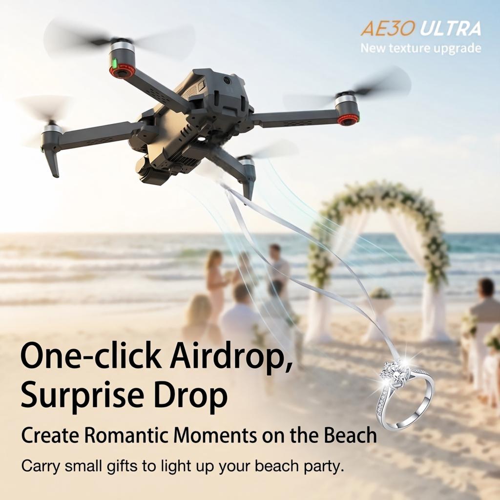 НОВЫЙ Дрон AE30 Ultra GPS с пр – обзор и цена Drone Multispectral